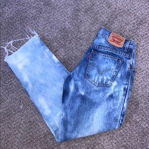 Levi’s High Waisted Straight Jeans
